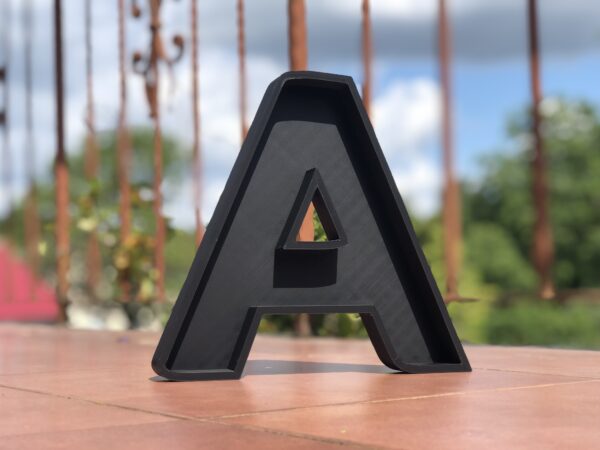 Ramka w Kształcie Litery A-Z z Chrobotkiem - obrazek 6
